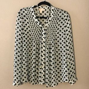 Michael Kors button up blouse